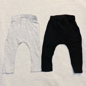 Two pair of 3 month cotton pants